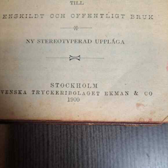 Antique 1900 Swedish Missionary Church Songbook Songs Psalms Book Soft Cover - Picture 11 of 16